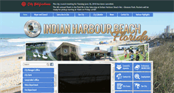 Desktop Screenshot of indianharbourbeach.org